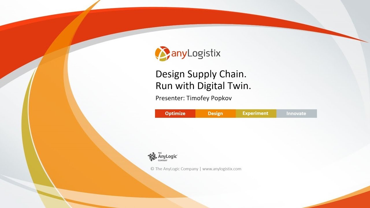 Webinar: Supply Chain Digital Twin and Control Tower with anyLogistix