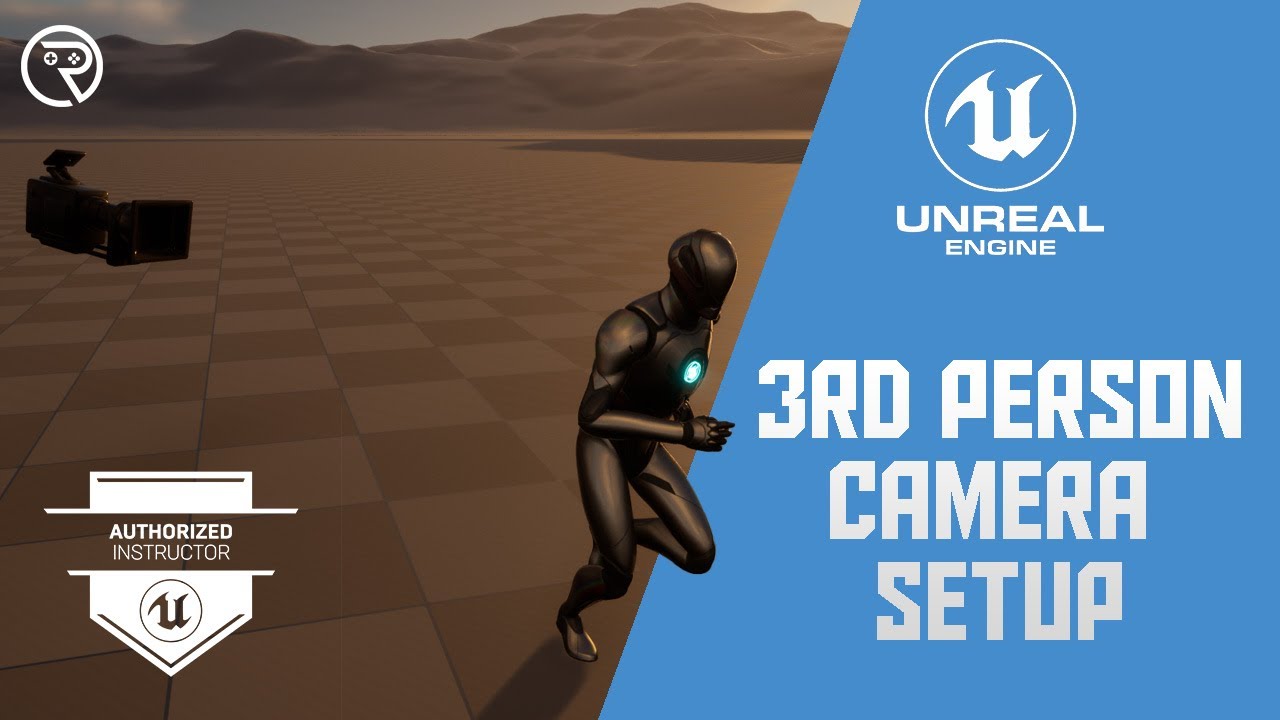 Unreal Engine 5 Tutorial -  Third Person Camera Setup