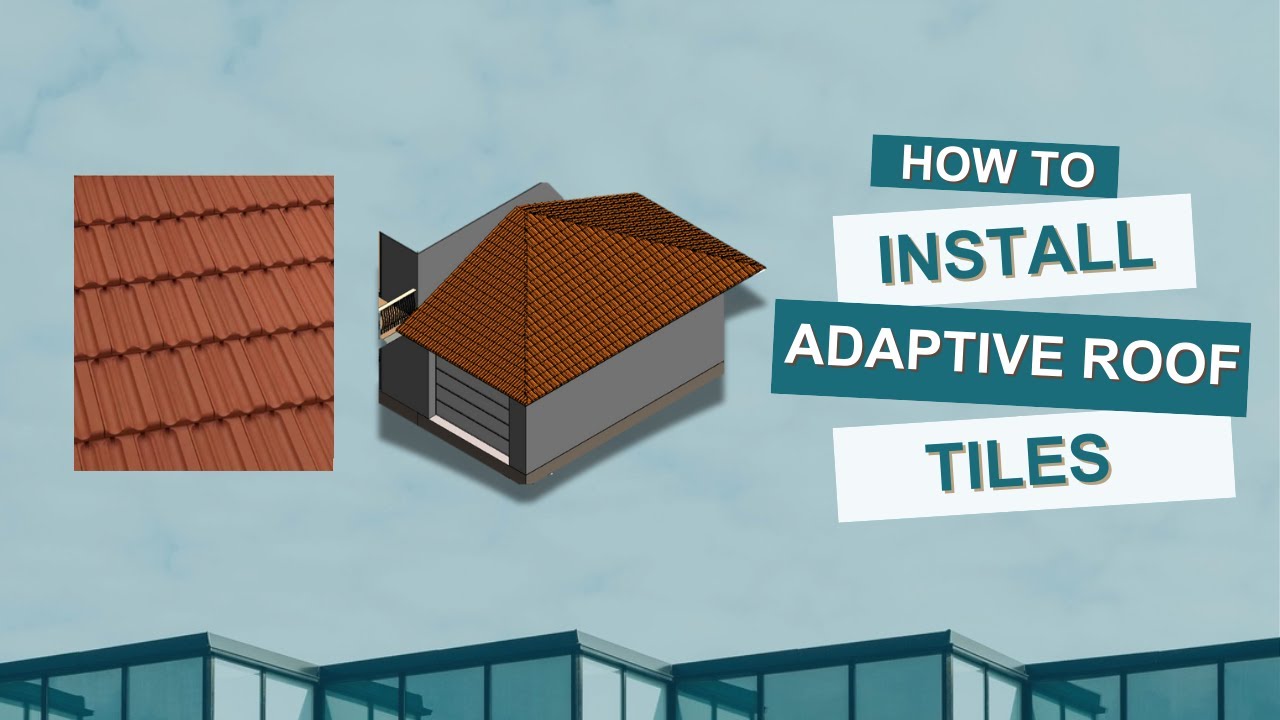 How to Install Adaptive Roof Tiles in Revit Using Massing