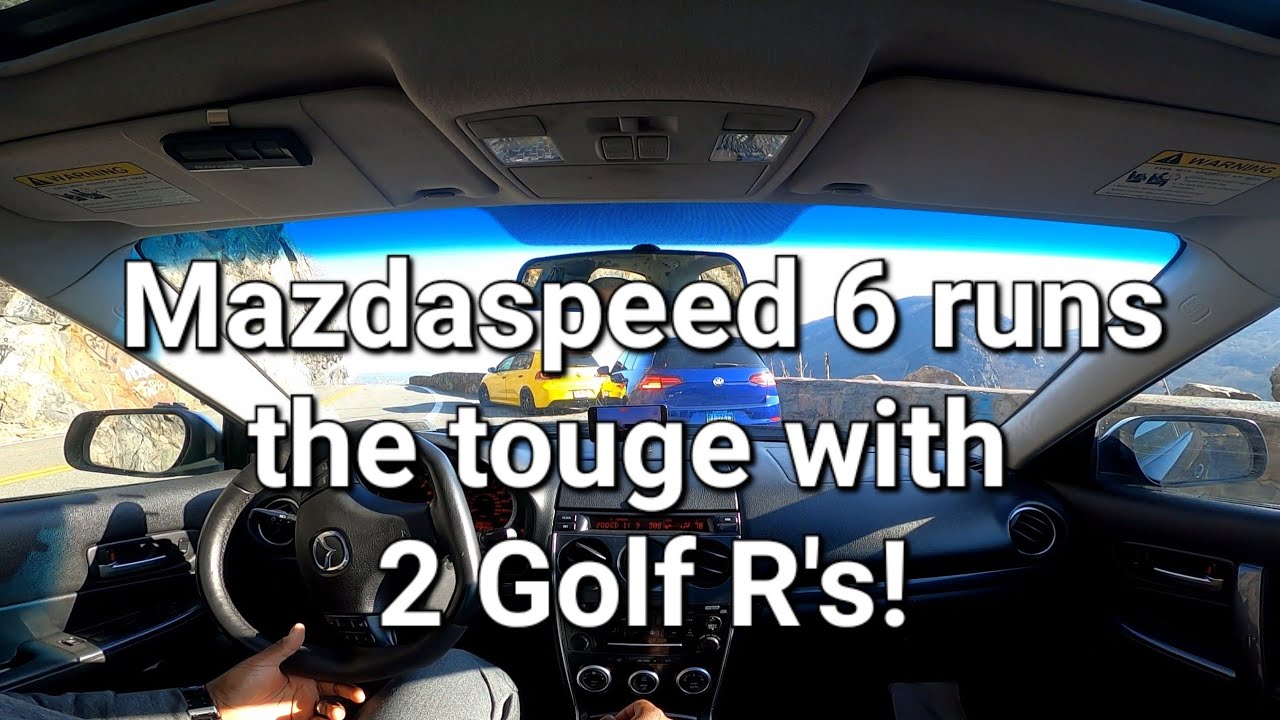 Mazdaspeed 6, Mk6 Golf R, Mk7 Golf R, Scion FRS Touge (Bear Mountain P.t.1)