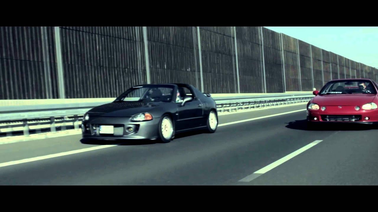 Honda CRX Del Sol Kielce Turbo vs Kompresor (trailer)