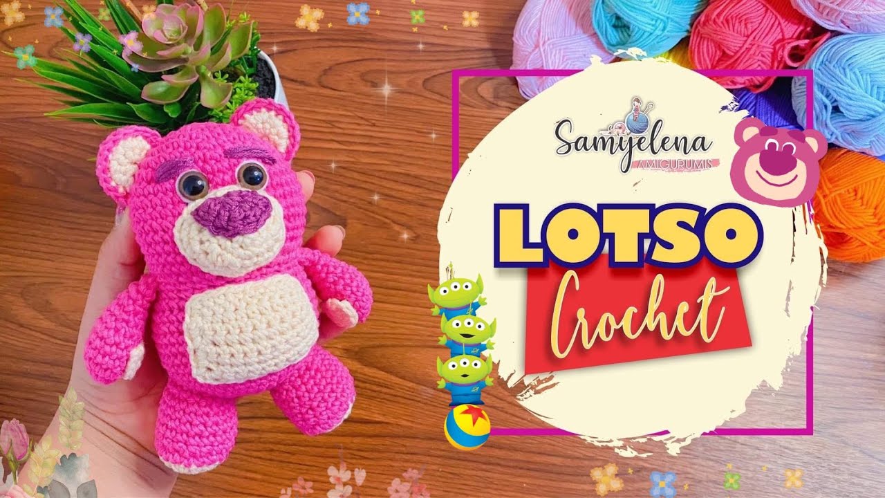 lotso amigurumi crochet español/ingles