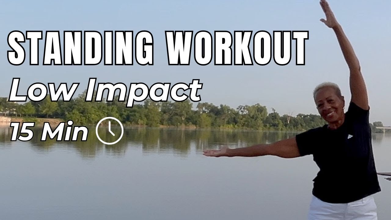 15 Minute Standing Full Body Workout | Low Impact, No Equipment, Do It Anywhere!