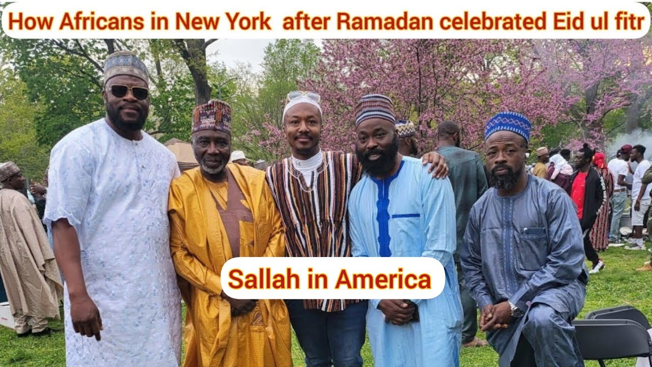 African Muslims in America Celebrate Eid after Ramadan
