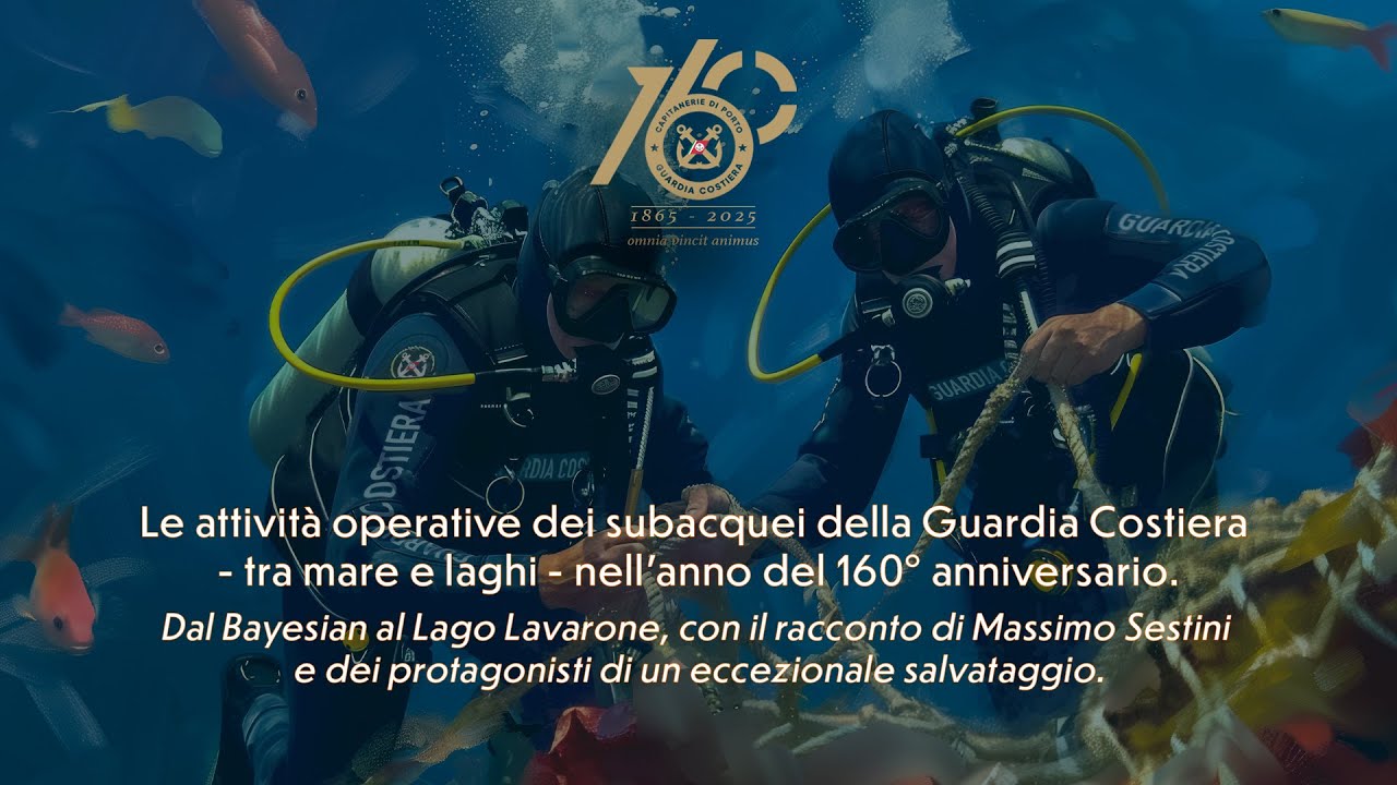 Le attività operative degli Nuclei Subacquei della Guardia Costiera