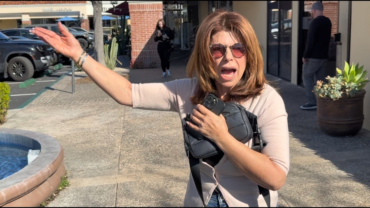 CORVETTE KAREN wants us ARRESTED for FILMING NICE CAR