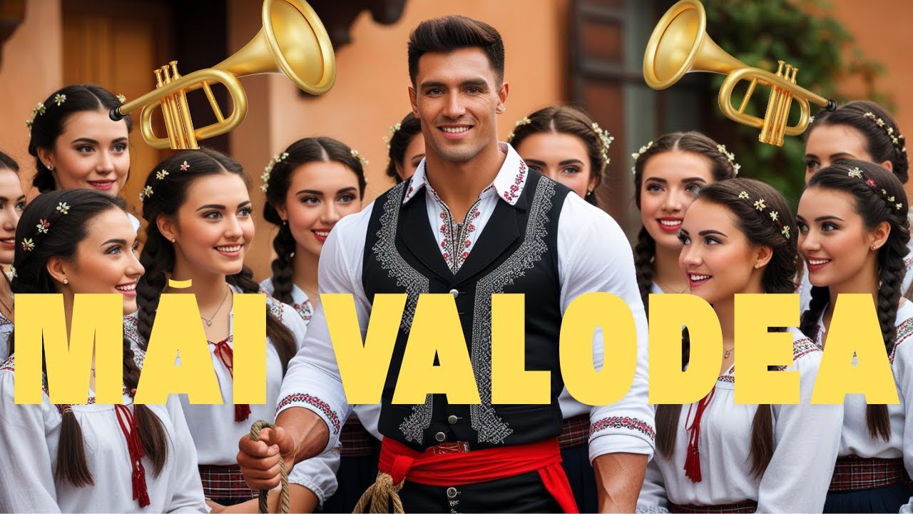 MĂI VALODEA DEALU-I MARE 🎺 LA TROMPETĂ 🎺 MUZICĂ MOLDOVENEASCĂ DE PETRECERE CA LA MOLDOVENI
