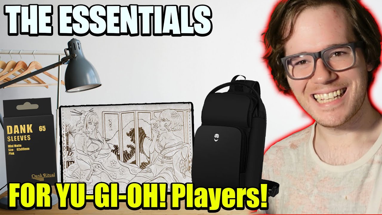 Everyday Yugioh ACCESSORIES! Dank Ritual Product Overview (Sleeves, Sling Backpack, Dice & Deckbox)