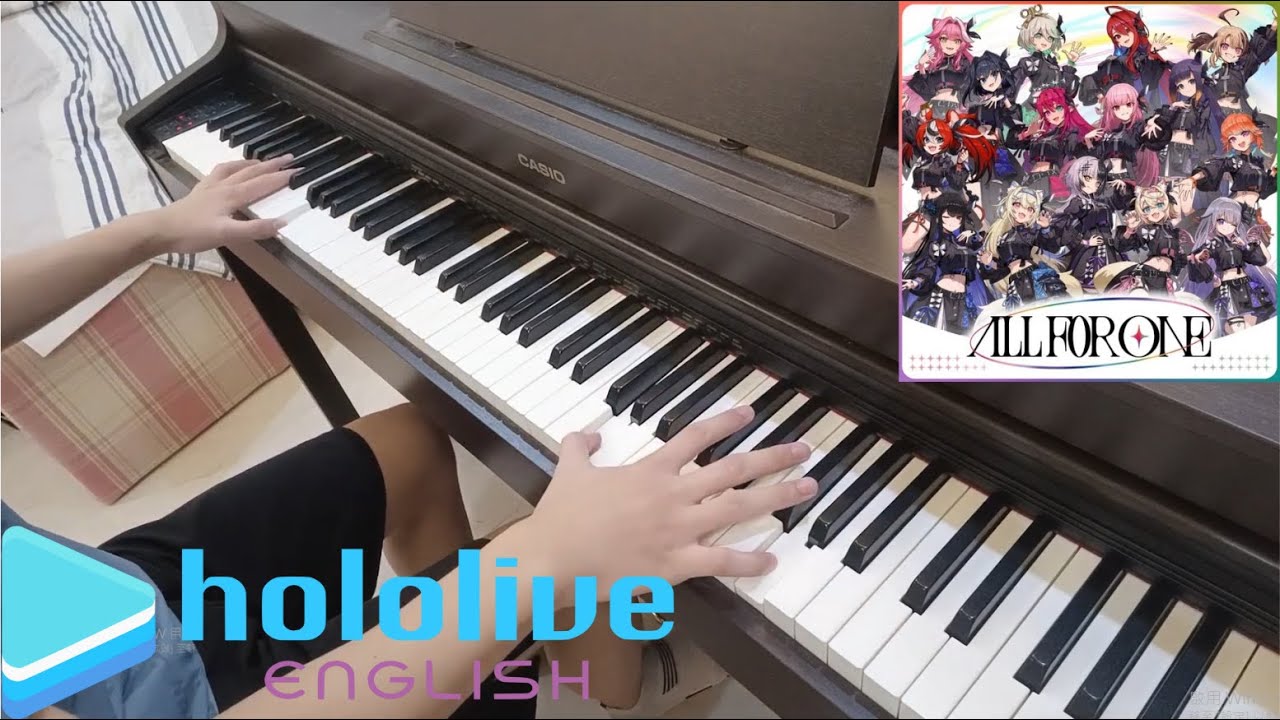 hololive English All for One piano #holoallforone