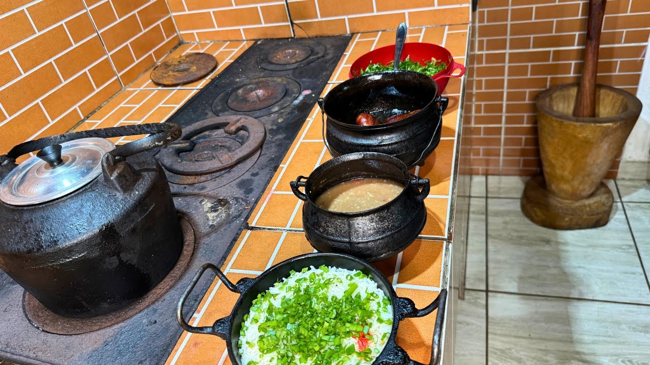 ALMOÇO COMPLETO DESSE INÍCIO DE SEMANA 