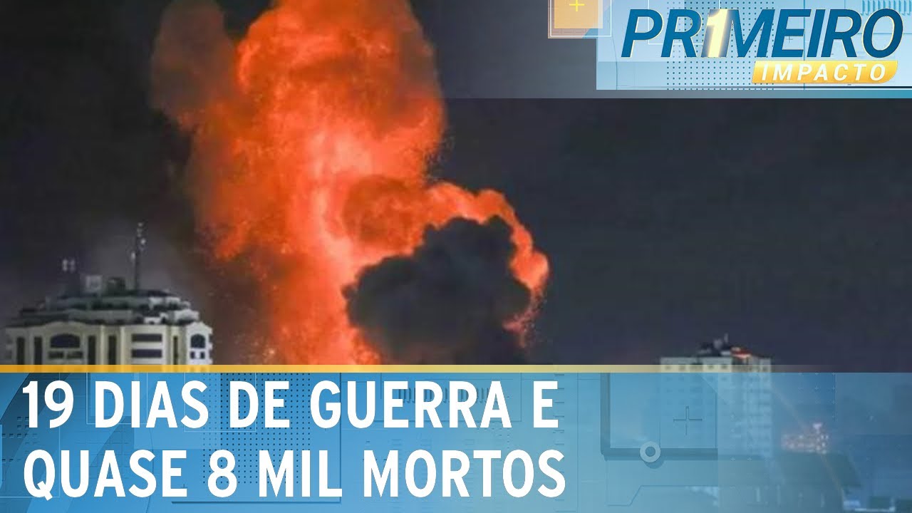 Israel atinge alvos militares e mata soldados em reação a ataque sírio | Primeiro Impacto (25/10/23)