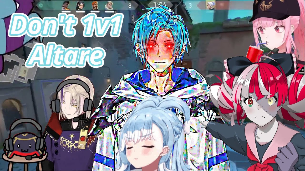 Altare 1v1s Magni and Kobo. Betrayal. Rage. Salt. [Holostars EN | Hololive EN / ID]