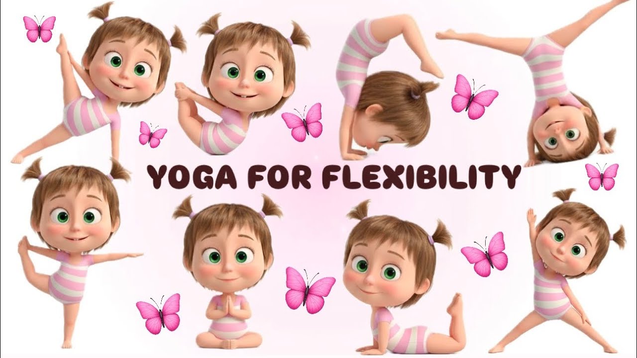 Yoga for Body Toning | Flexibility & Stretches | Yoga for Kids