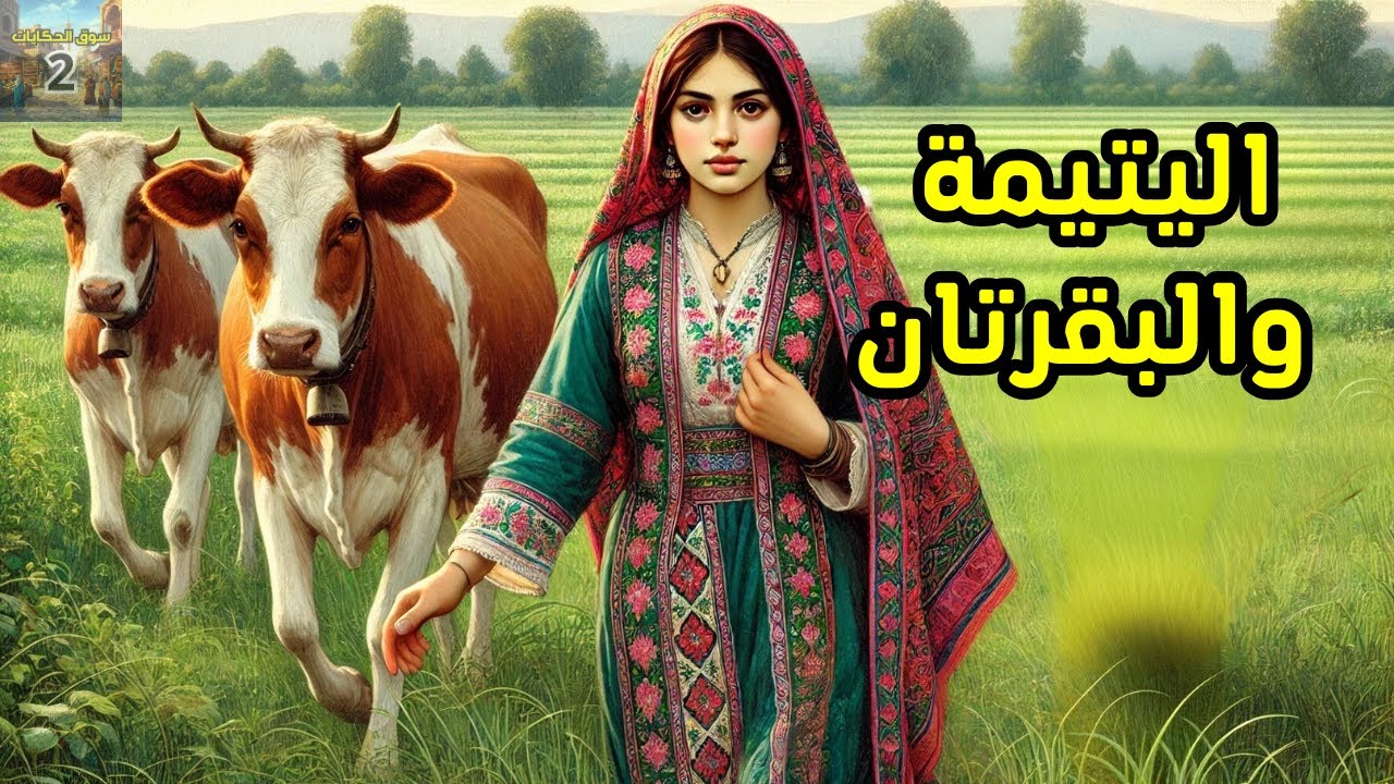 قصة اليتيمة والبقرتان، بقرتان تغادران الحظيرة كل ليلة وتعودان في الصباح، والسبب سيفاجئك...