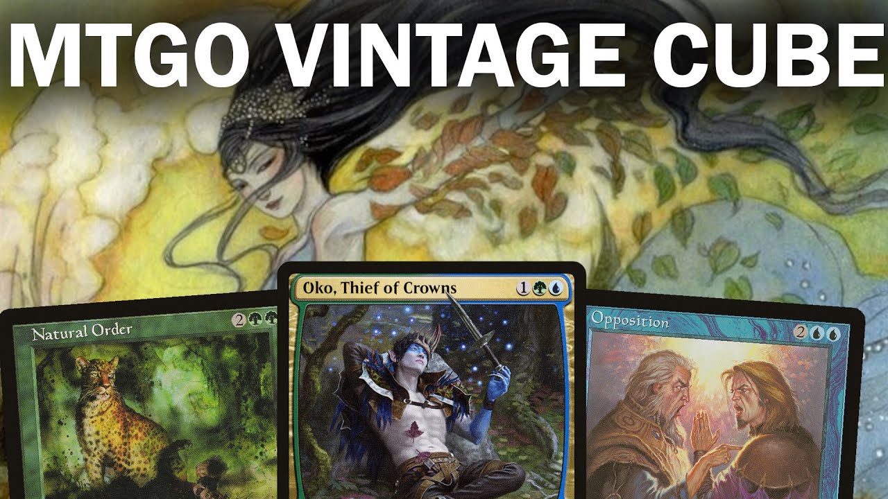 DON'T CHANGE THE CHANNEL! MTGO Vintage Cube. Simic Opposition Ramp with Channel and Oko! MTG