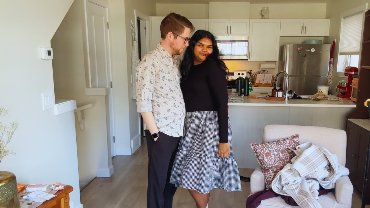 Husband and Wife | Weekend VLOG | Tamil ponnu in Canada | Slow Weekend | Interracial Couple |