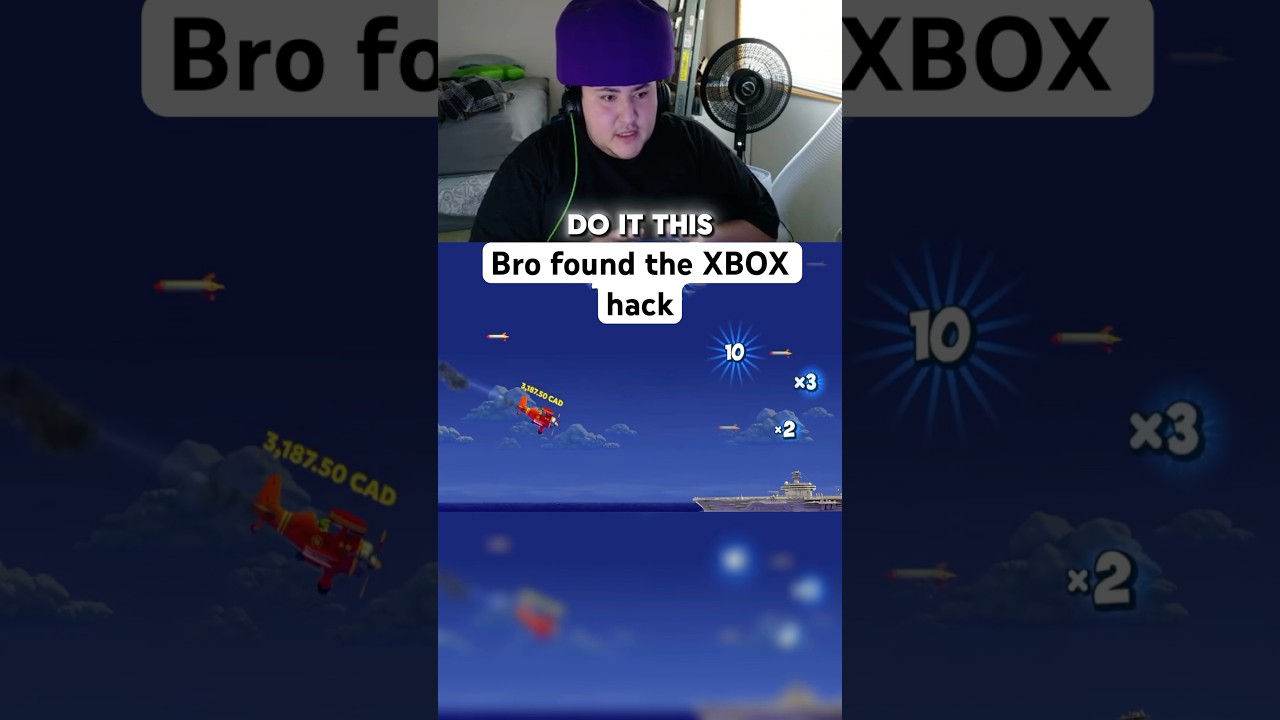 Bro found the XBOX hack #aviamasters #planegame #kickstreaming #streamer