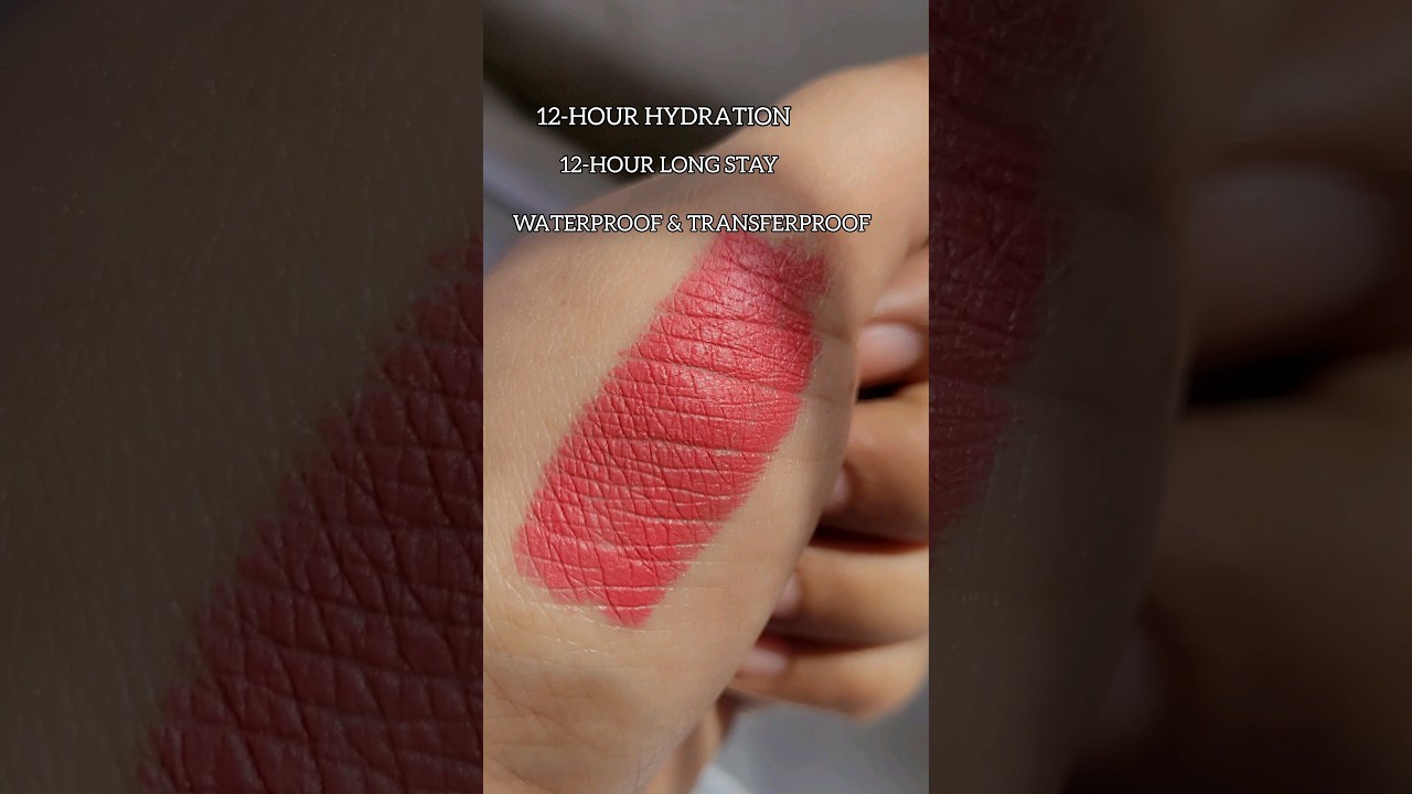 Mamaearth Hydra-Matte Crayon Transferproof Lipstick #youtubeshorts #lipcrayon