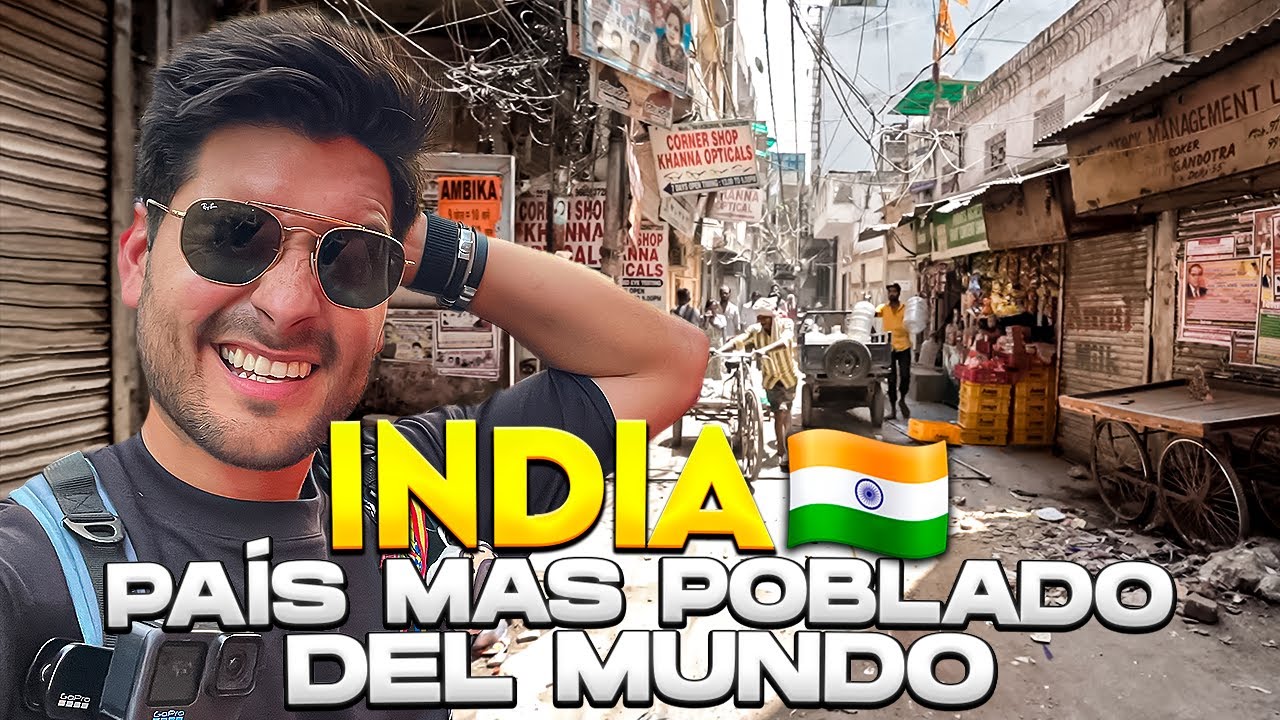 Mis PRIMERAS IMPRESIONES de INDIA 🇮🇳 | PAIS NO APTO PARA TODOS 😰 - Gabriel HerreraY