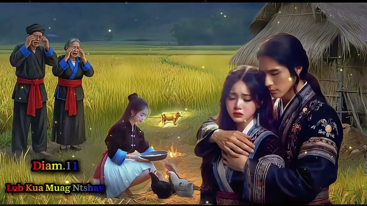 Dab neeg lub kua muag ntshav (Diam.11) kev hlub tu siab hev