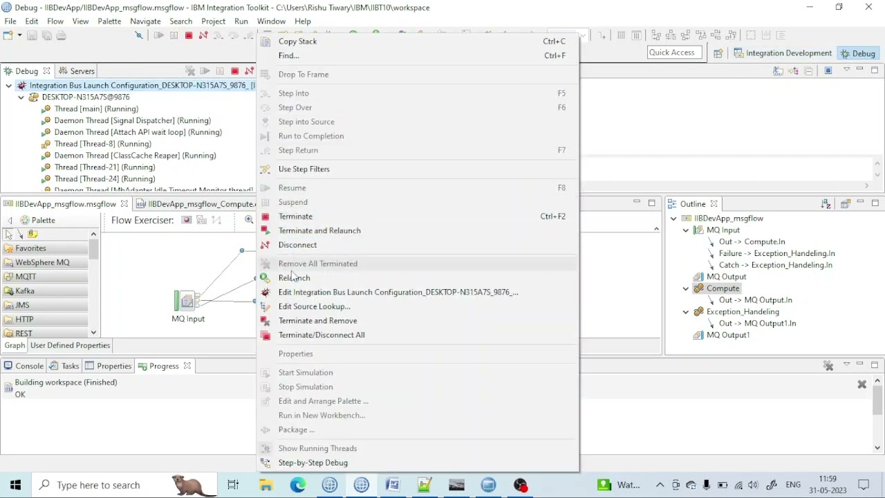 Failure Terminal & Catch Terminal in IIB/ACE | IBM Integration Bus #ibm #iib #middleware #ace