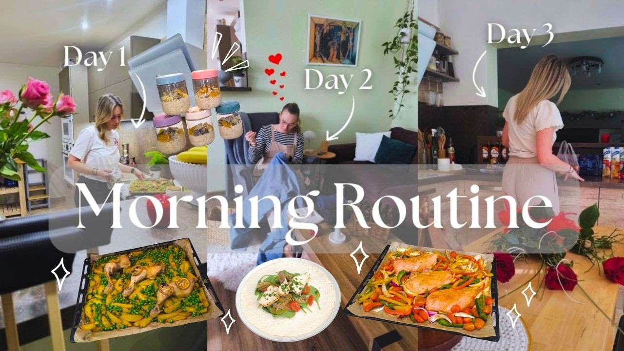 Morning Routine ☕️| 3 DAYS of my Life in SVK 🇸🇰| inTHEmiddle Healing a Broken Pinky | Simple Recipes