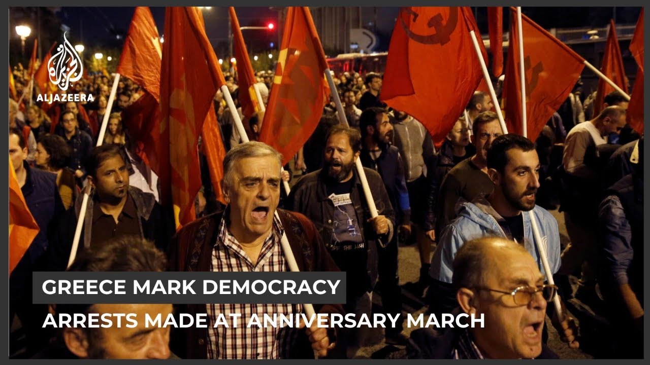 Greece remembers the brutality that felled its dictatorship