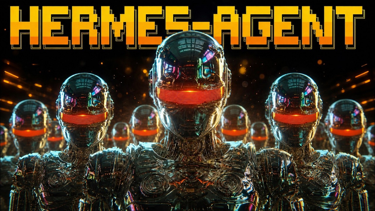 100 часов обучения Hermes Agent за 23 минуты