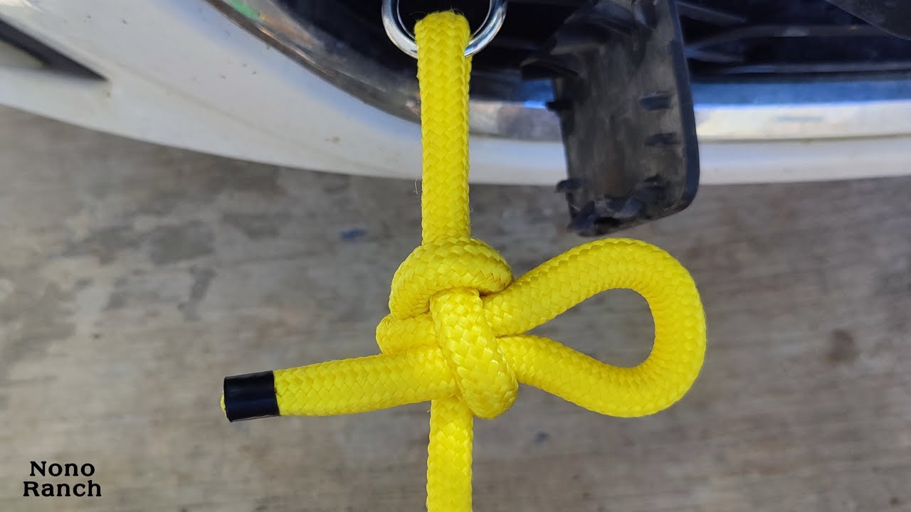 Nudo Pr&aacute;ctico Para REMOLCAR AUTOS 👈