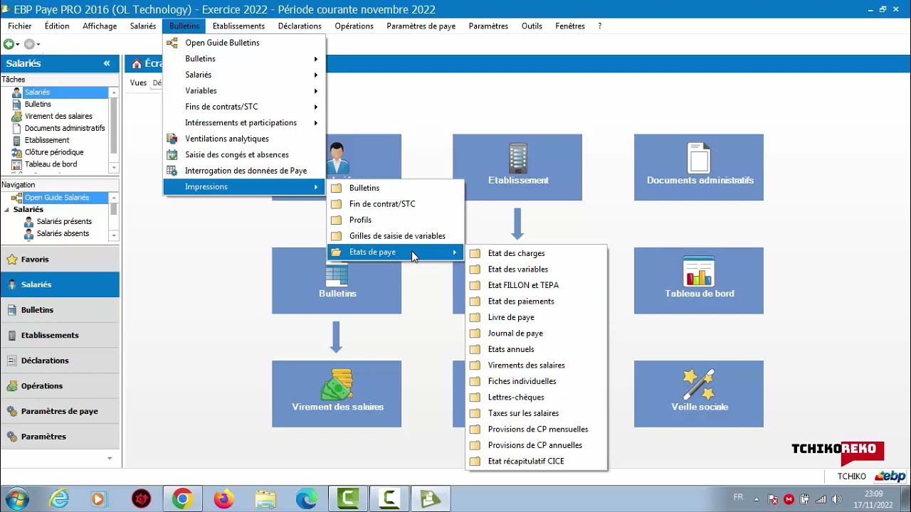 EBP PAIE PRO : INSTALLATION ET CREATION DU DOSSIER D'ENTREPRISE