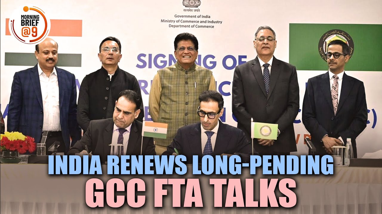 India Signs Terms for GCC Trade Deal | FTA Talks Restart After Nearly 20 Years | Piyush Goyal |News9
