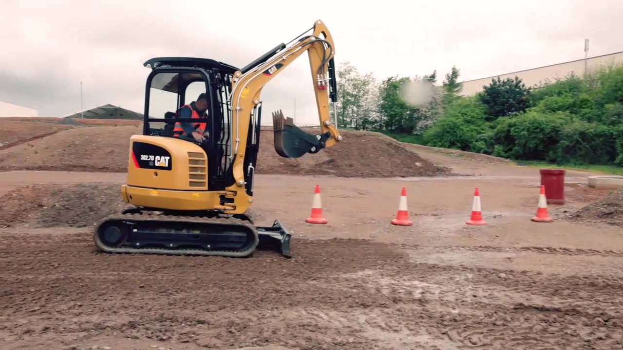 Minipelle 302.7DCR Caterpillar