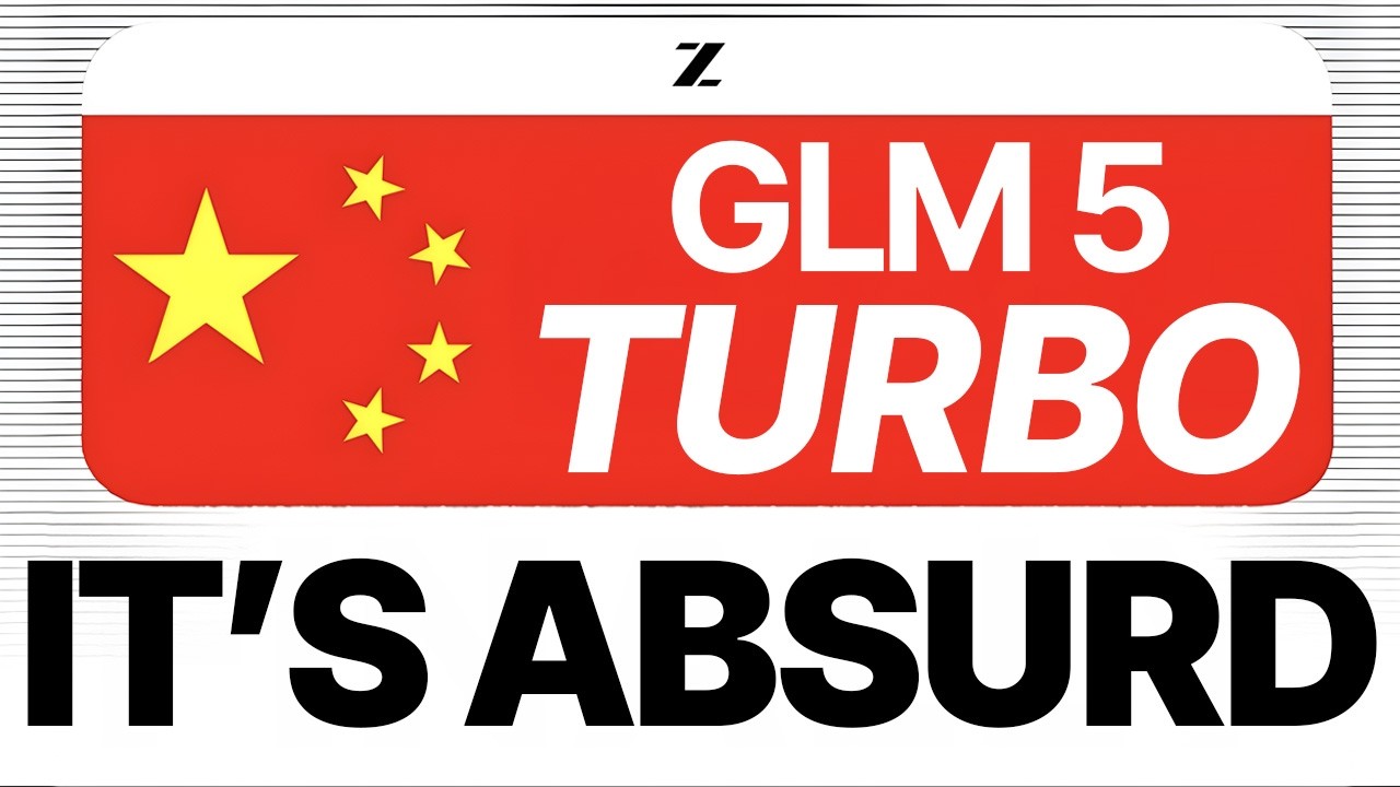 GLM 5 Turbo: NOWY chiński agent AI!