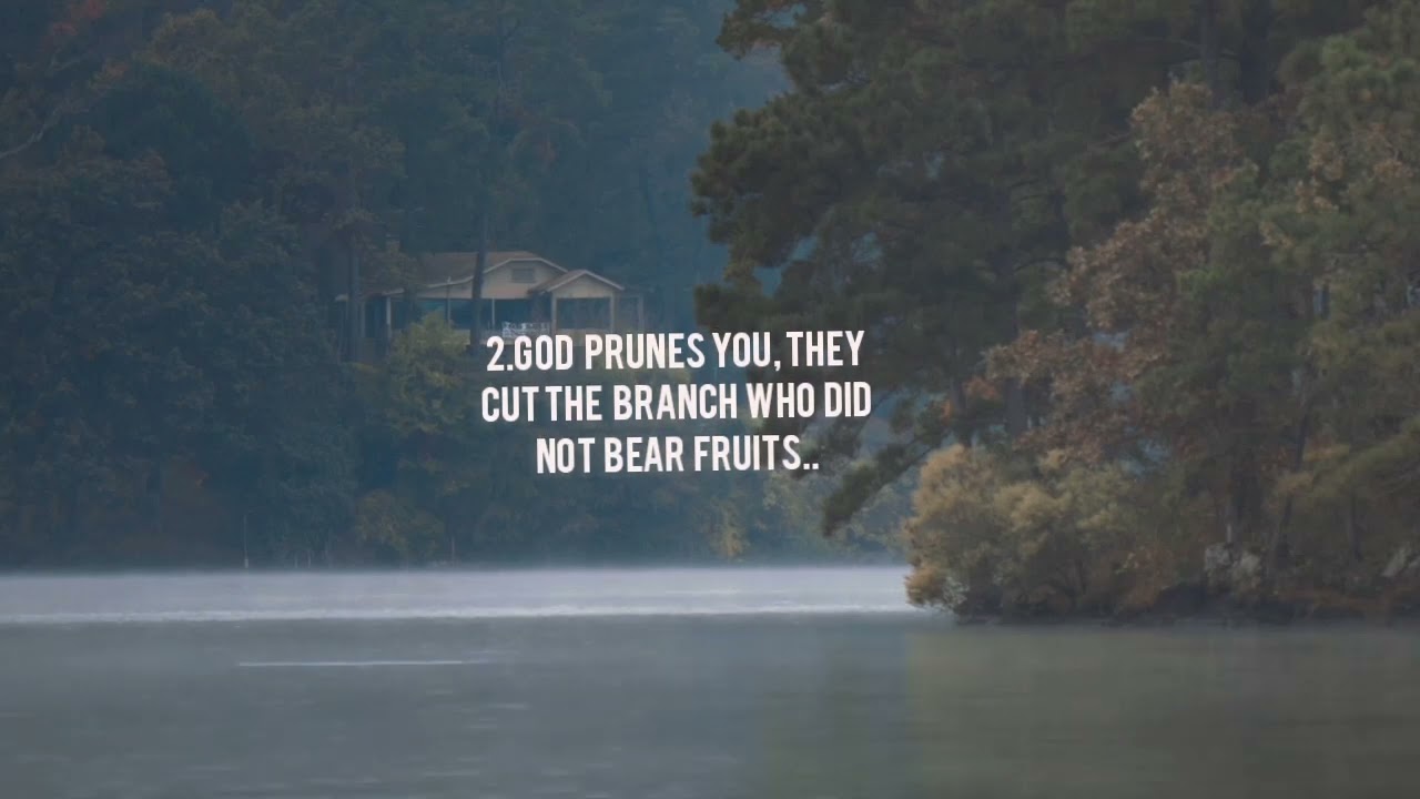 6 Things why God remove people from your life.