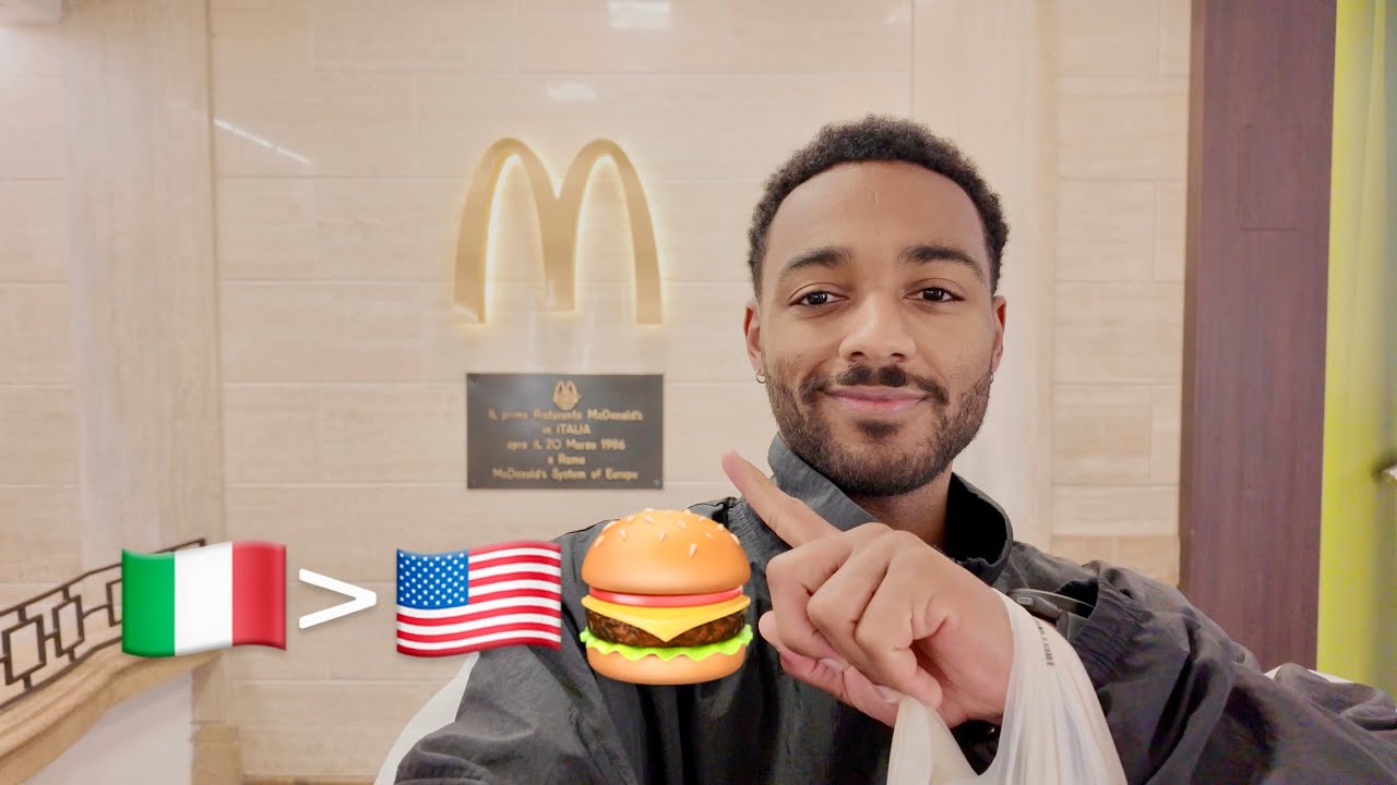 Trying McDonald’s in Italy | Is It Better Than the U.S.?