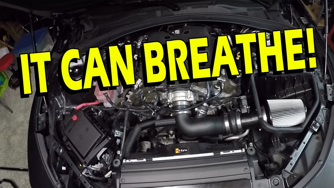Руководство по установке системы холодного впуска воздуха Camaro LT LGX 3.6L V6 GM — 2016–2018