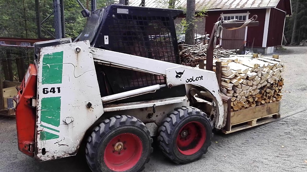 Klapilava katokseen Bobcatilla