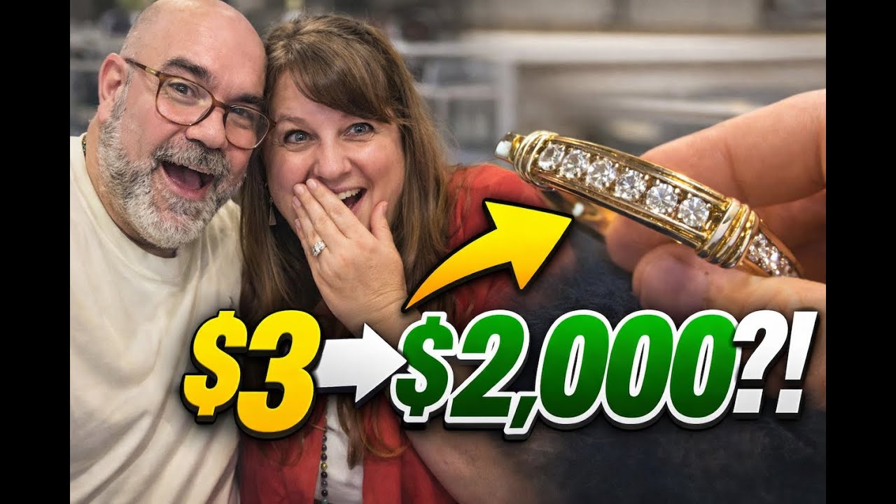 We Paid $3 at an Estate Sale… This Bracelet Might Be Worth $2,000