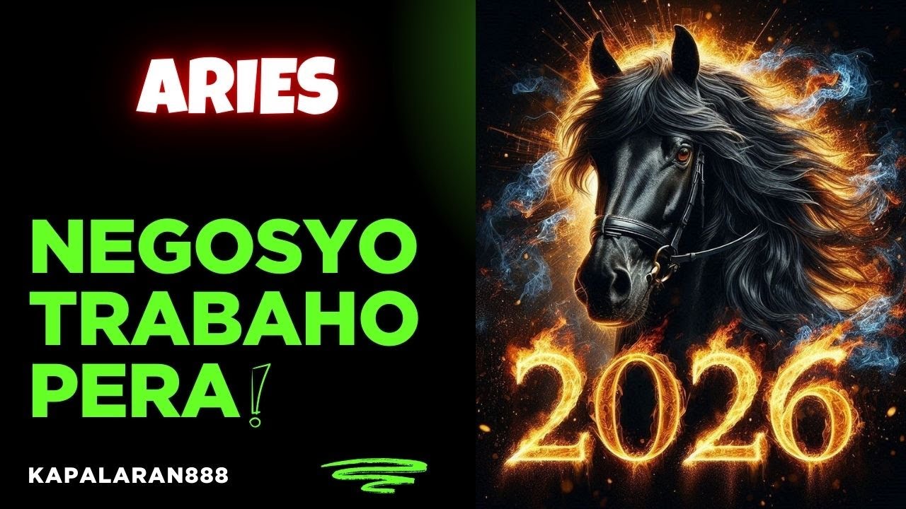 RESURRECTION! NEWBORN VICTORY! ARIES 2026 MONEY/CAREER YEARLY TAROT PREDICTIONS #KAPALARAN888
