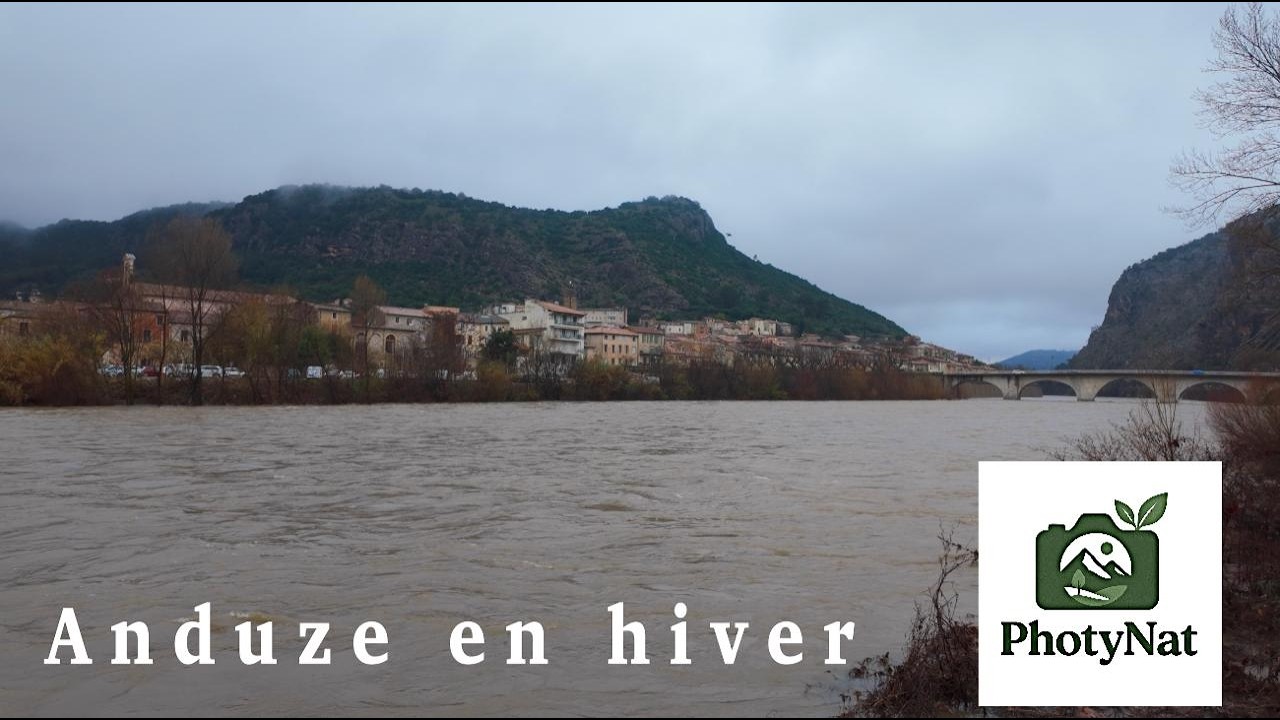 Anduze en hiver - France - Gard - Cévennes
