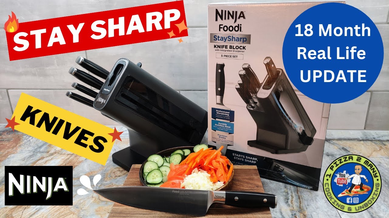 Ninja Stay Sharp Knives - 18 Month PRO Chef Review! Still Worth It?