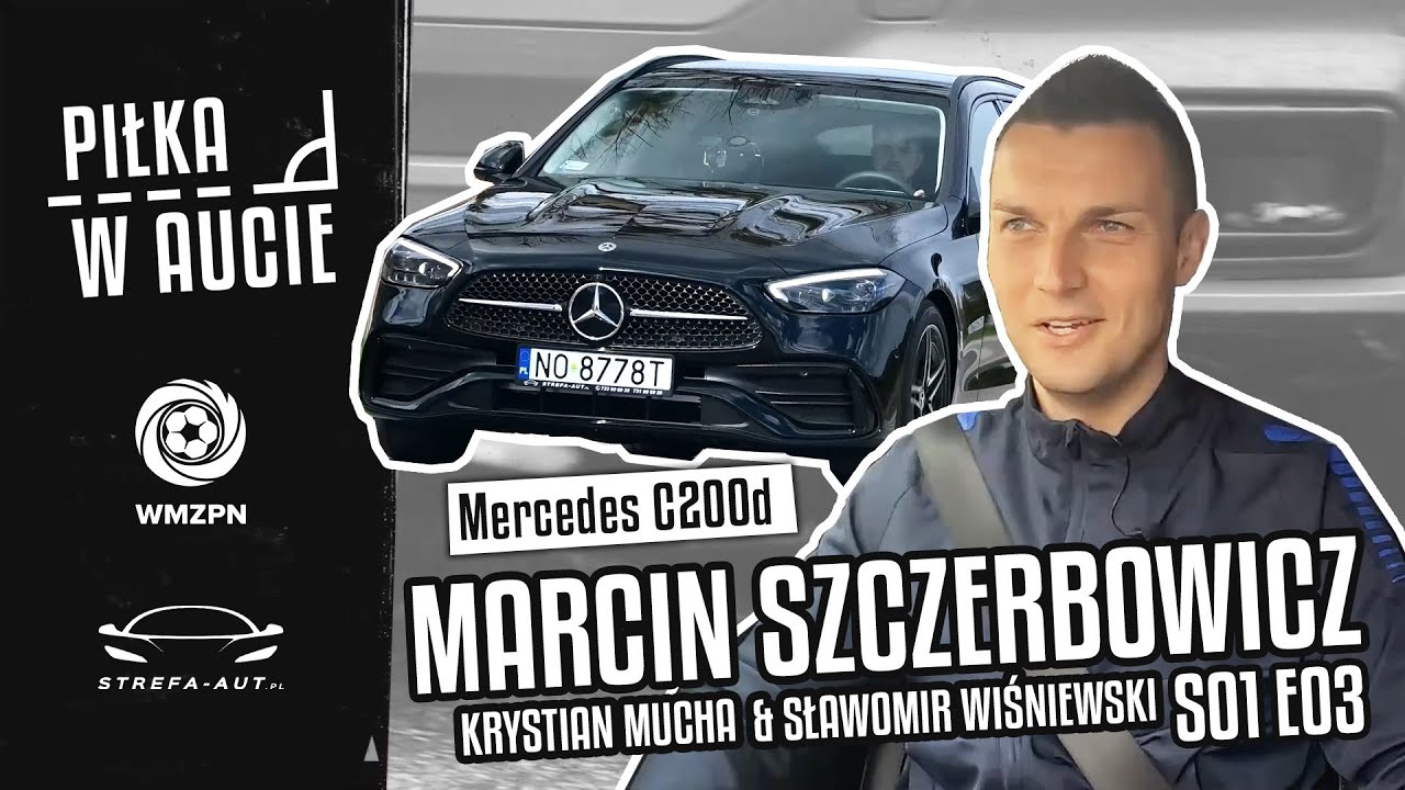 Piłka w Aucie S01E03 | Marcin Szczerbowicz, Krystian Mucha, Sławomir Wiśniewski | Mercedes C200d