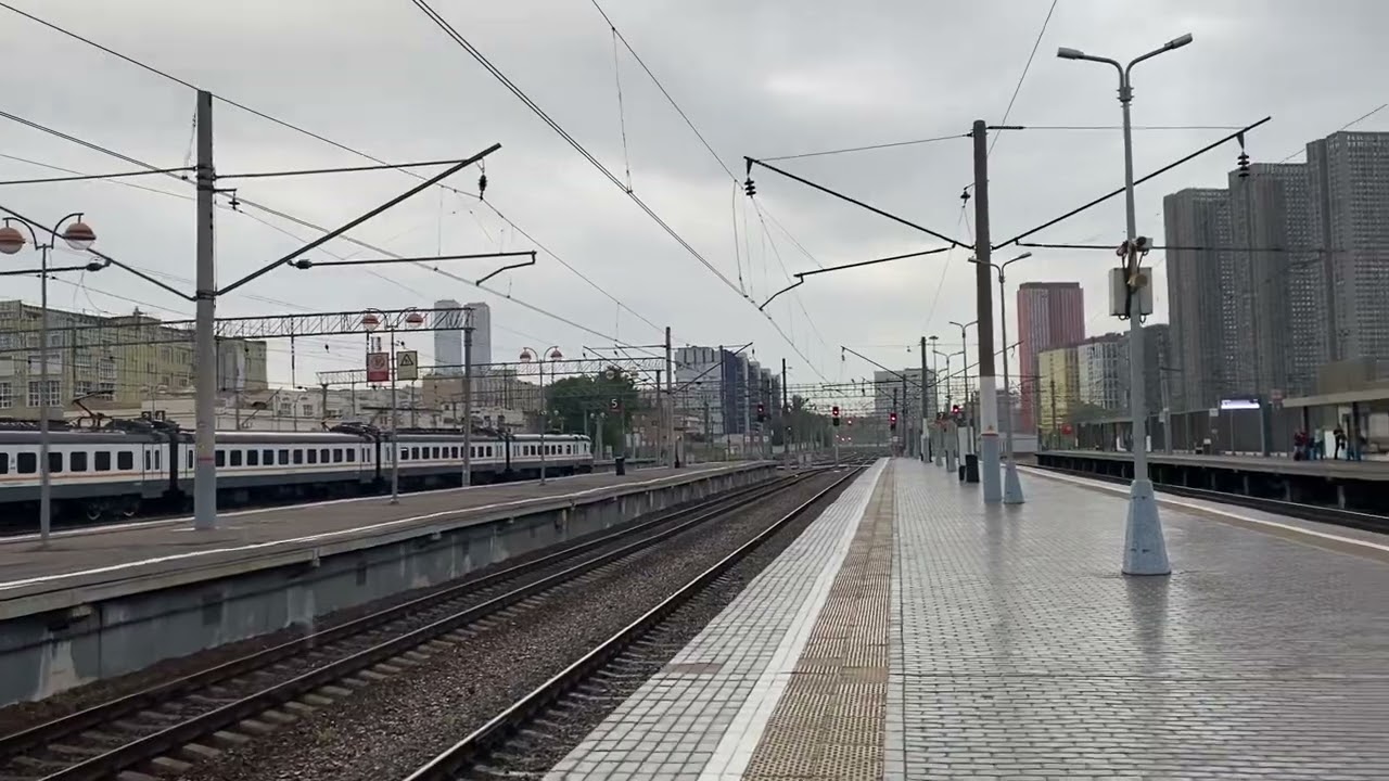 Атмосфера Савеловского вокзала Москвы