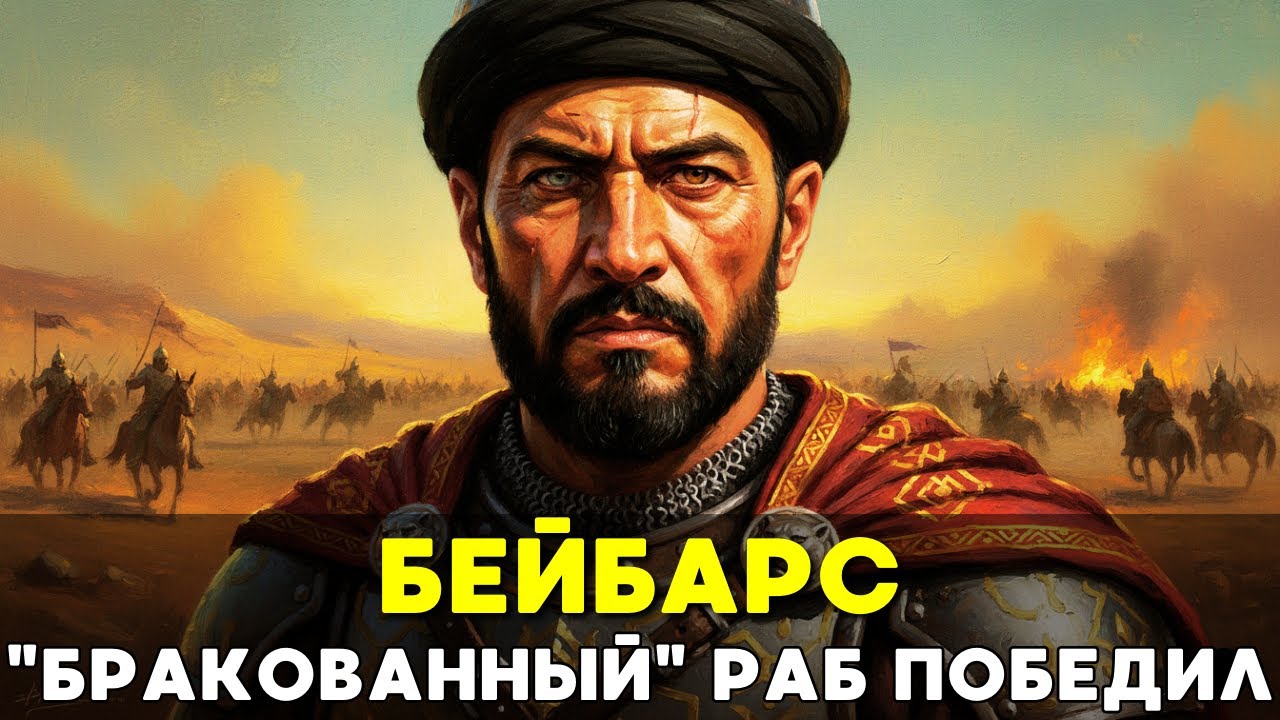 БЕЙБАРС: Как одноглазый раб за 50 дирхамов остановил Монгольский апокалипсис?📜История