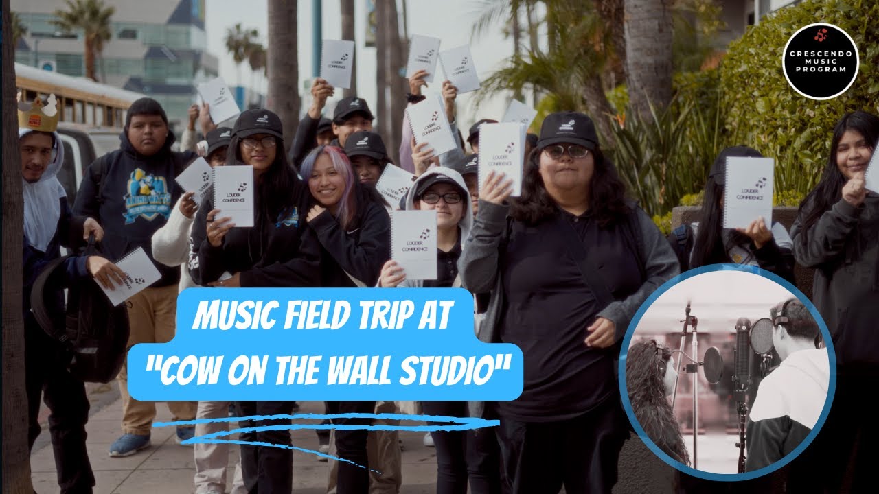 Music Filed Trip at Cow on the Wall Studio (Hollywood)