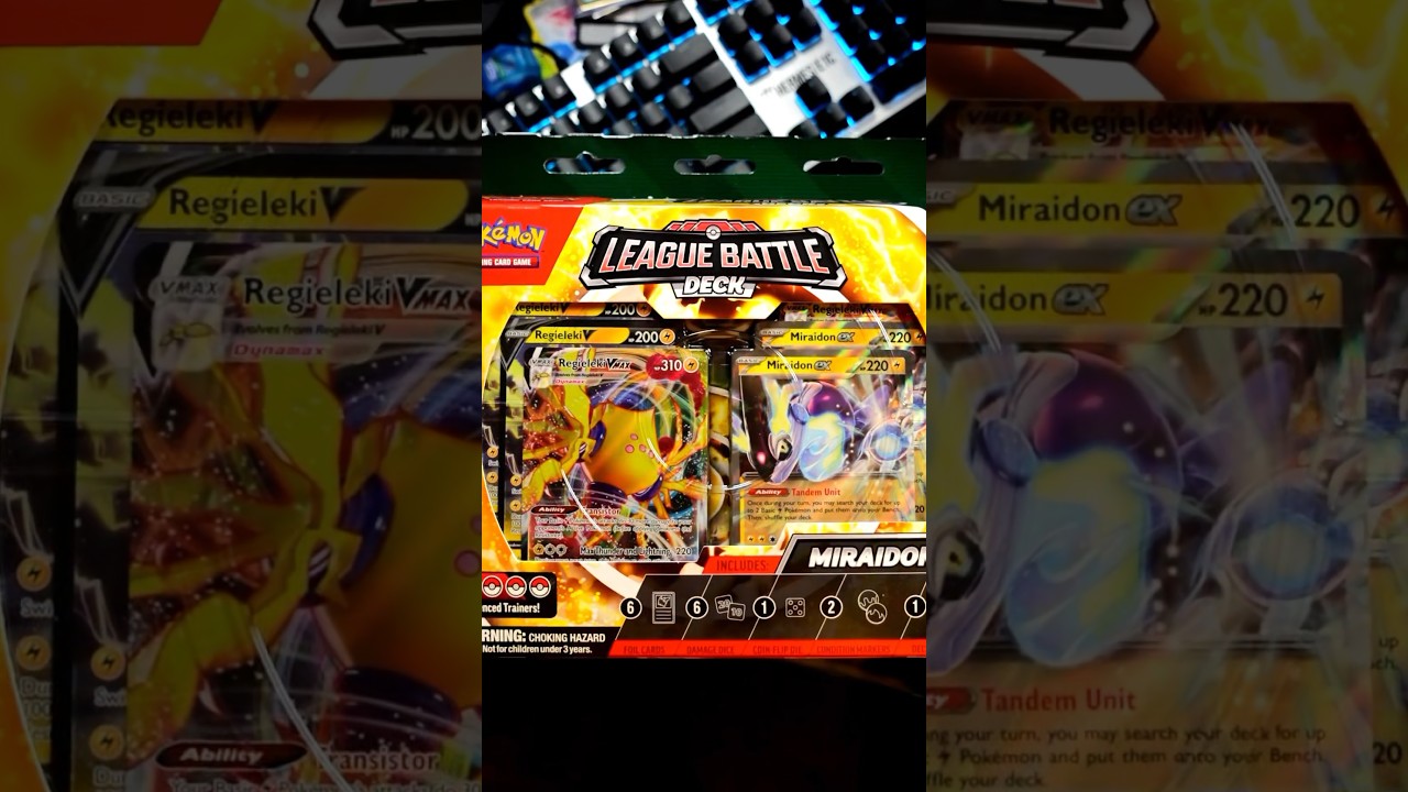 What&rsquo;s Inside? Miraidon ex League Battle Deck! #pokemontcg