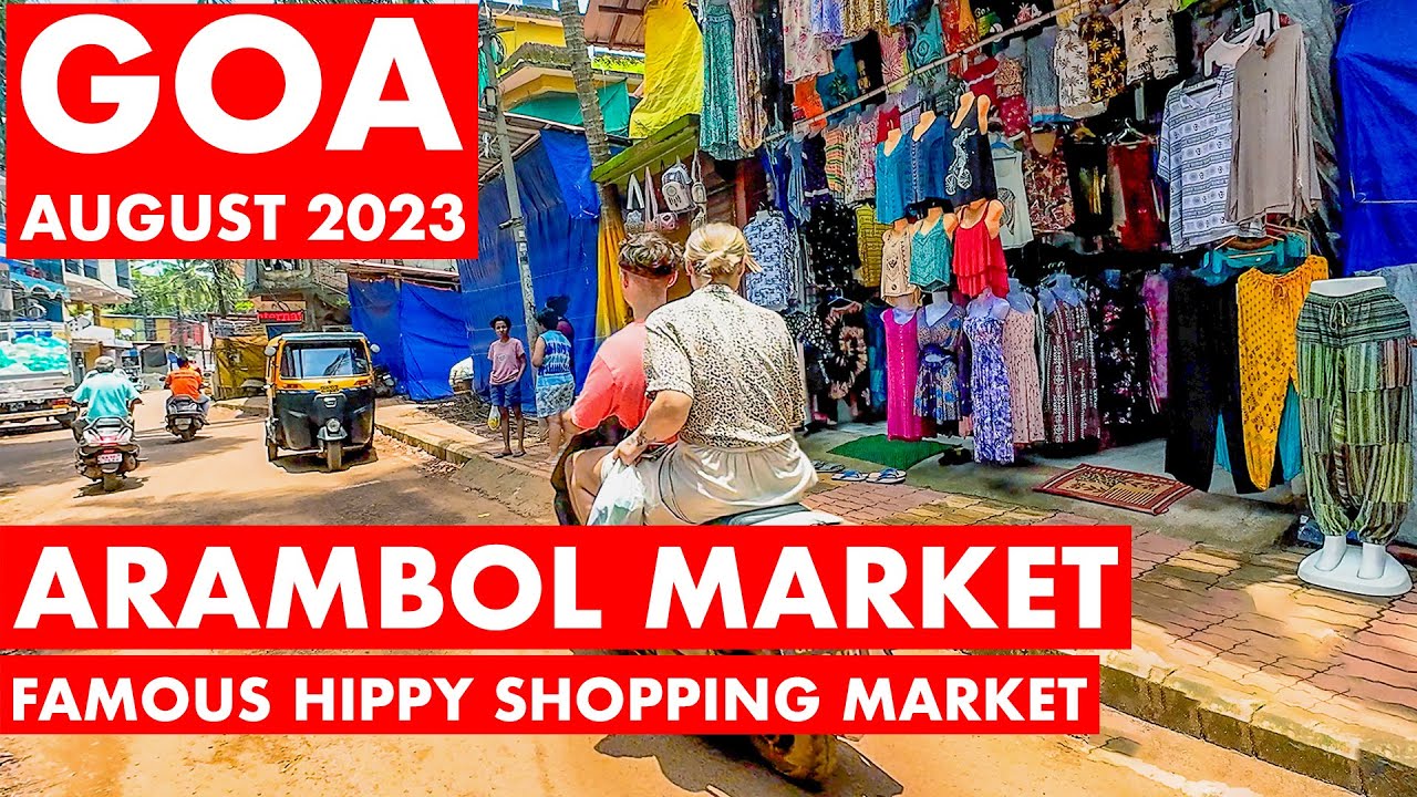 ГОА | Рынок Арамболь - Дорога на пляж Арамболь | Ноябрь - 2023 | Гоа Влог | Влог о шопинге в Гоа |