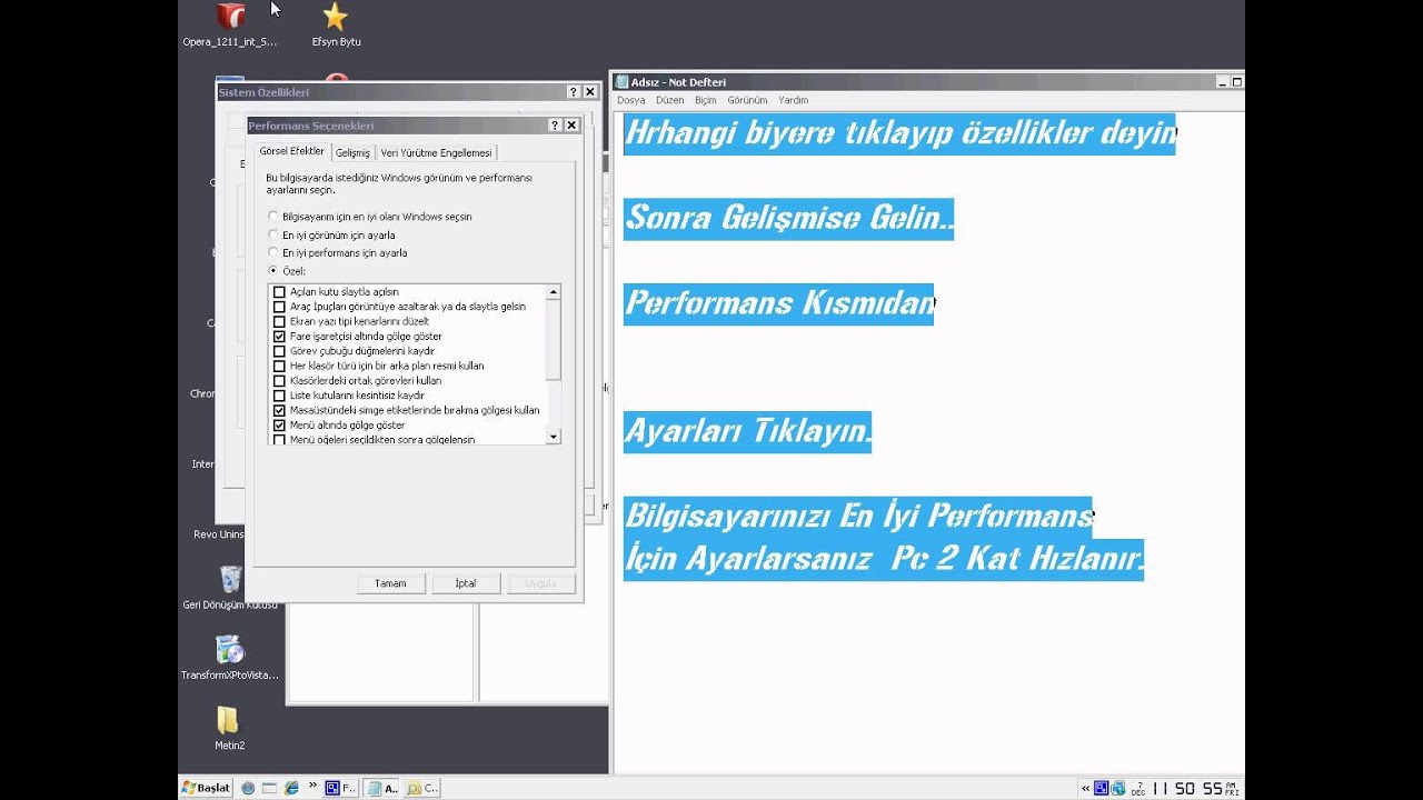 Pc 2 Kat Hızlandırma Ve Ram Y&uuml;kseltme