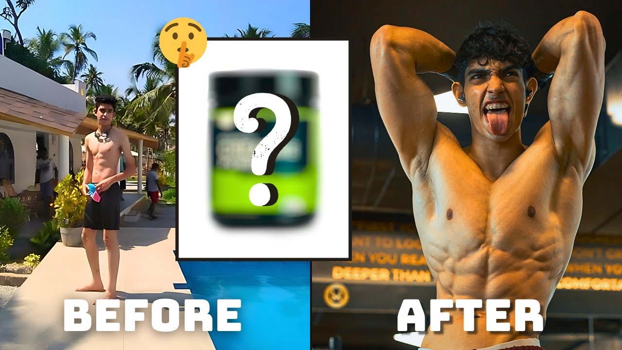 Do you need SUPPLEMENTS to BUILD MUSCLE as a BEGINNER? THE ONLY SUPPLEMENT YOU NEED🤫 SUPPLEMENTS 101