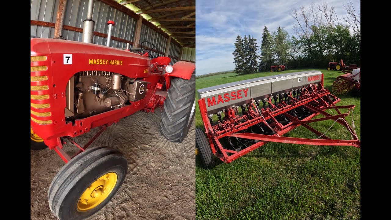 Very Nice Collection of Massey Harris Tractors and Implements for Auction #masseyharris